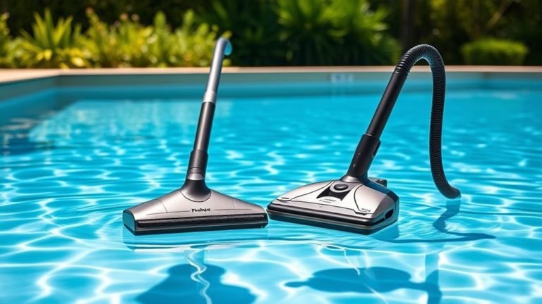 top above ground pool vacuums