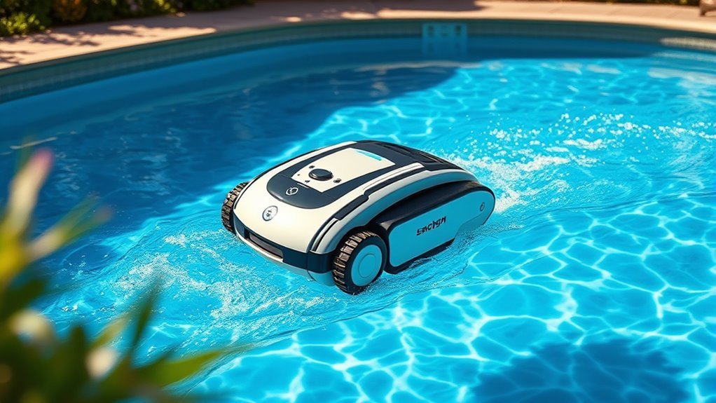 top above ground pool vacuums