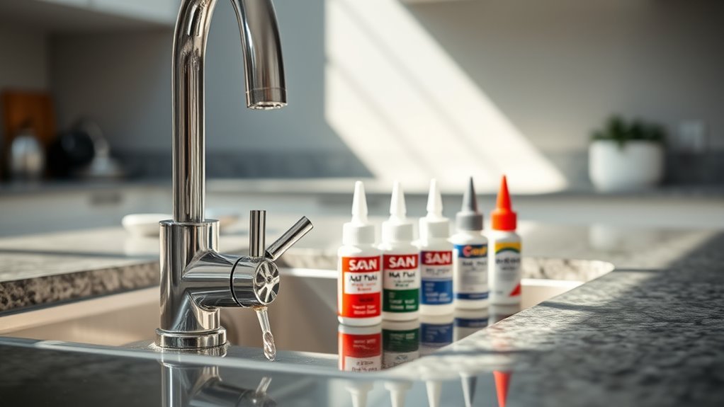 top adhesives for faucets