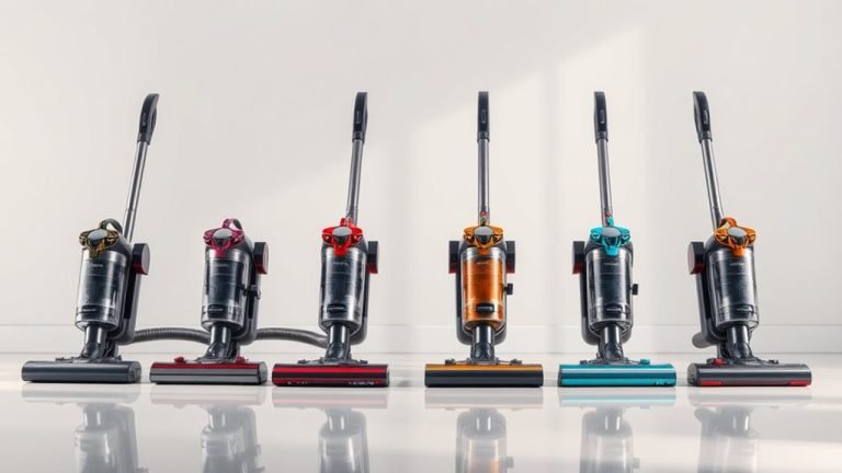 top air watts vacuums