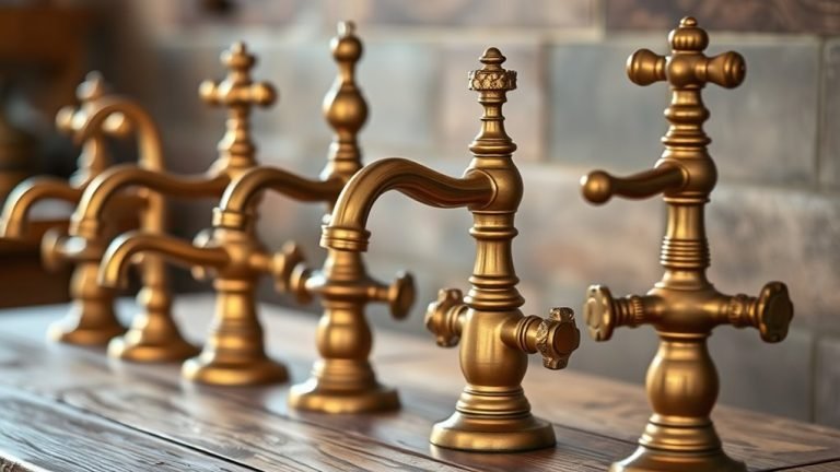 top antique brass faucets