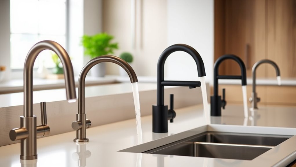 top automatic kitchen faucets