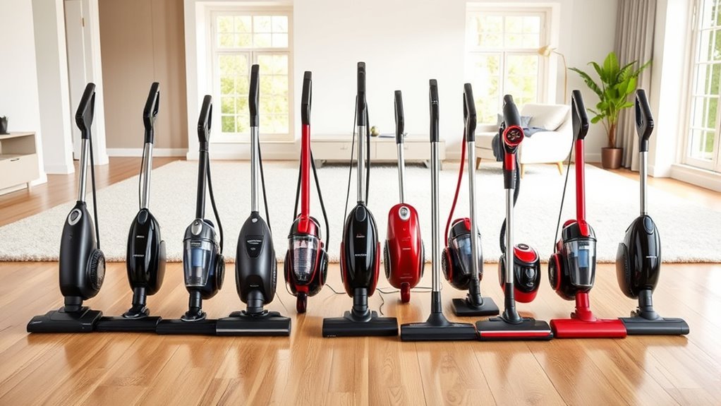 top bag vacuum cleaners