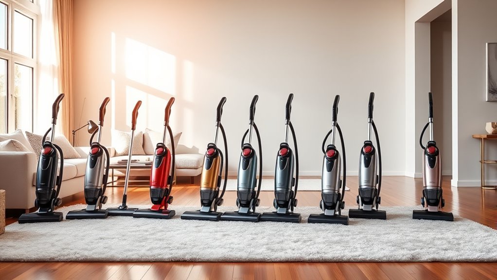 top bag vacuum picks