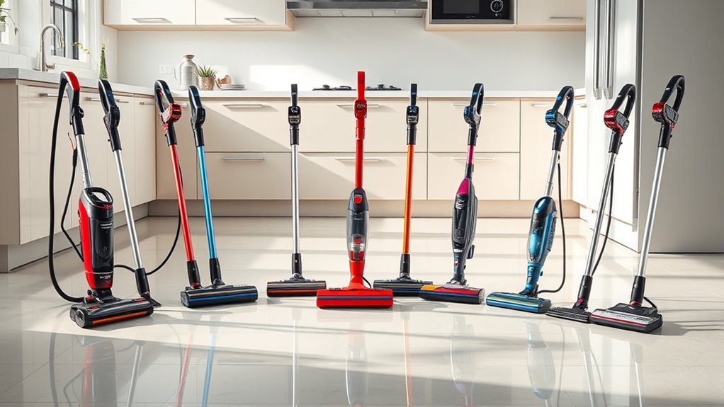 top bagless corded vacuums