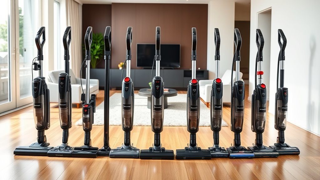 top bagless upright vacuums