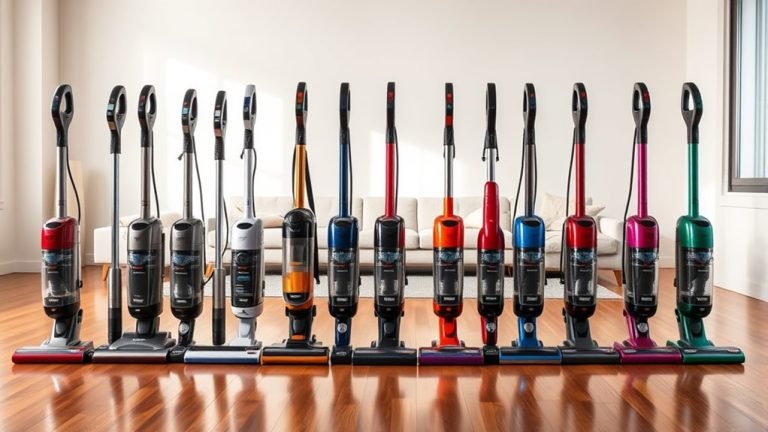 top bagless upright vacuums