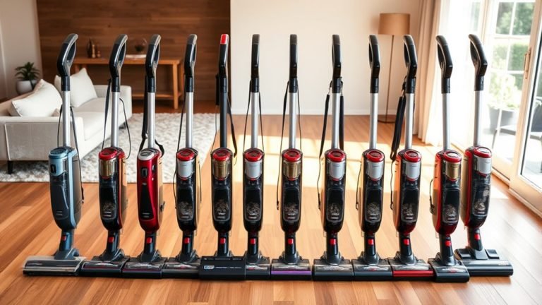 top bagless upright vacuums
