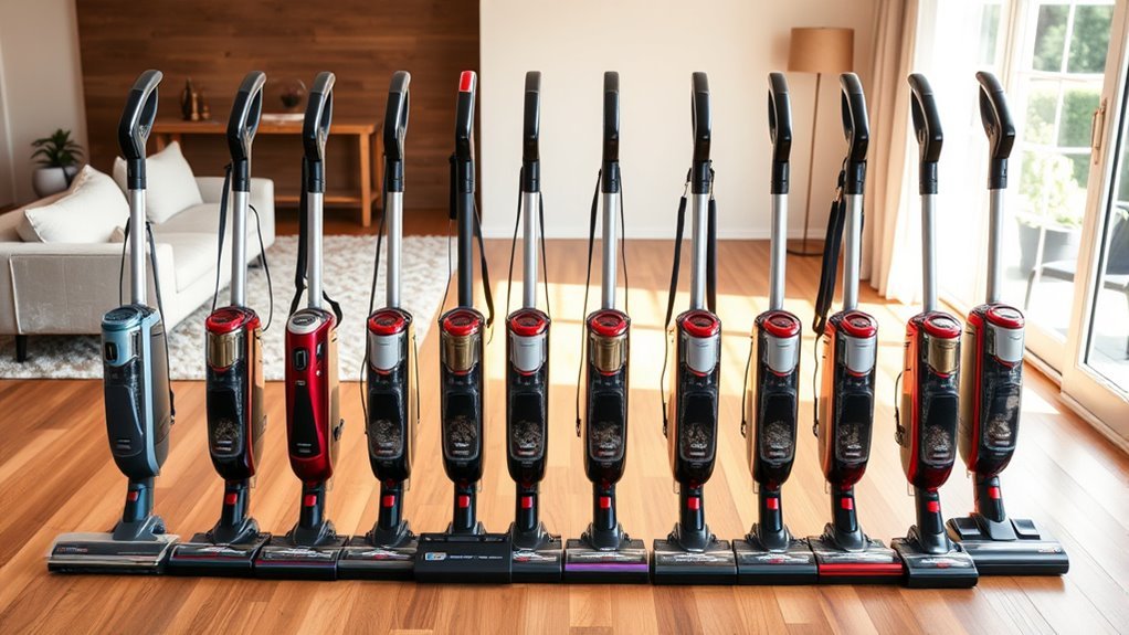 top bagless upright vacuums