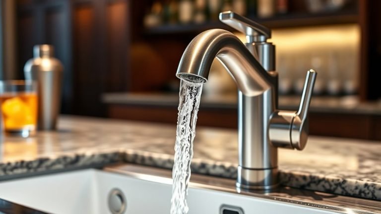 top bar sink faucets