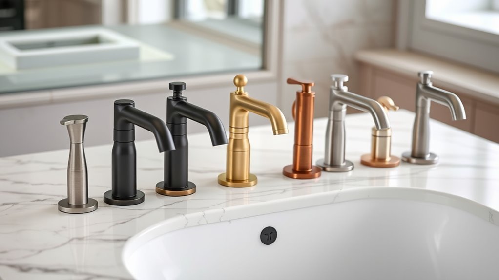 top bathroom faucet finishes