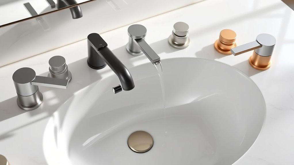 top bathroom faucet finishes