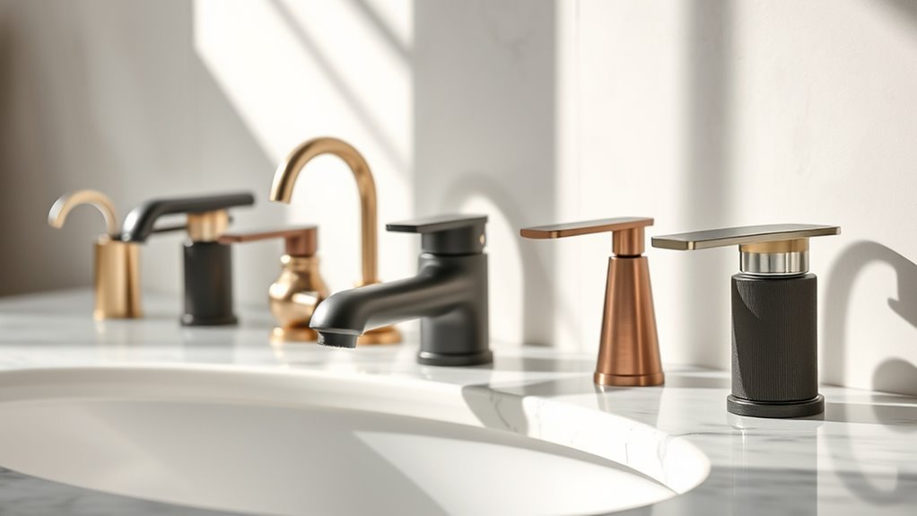top bathroom faucet materials