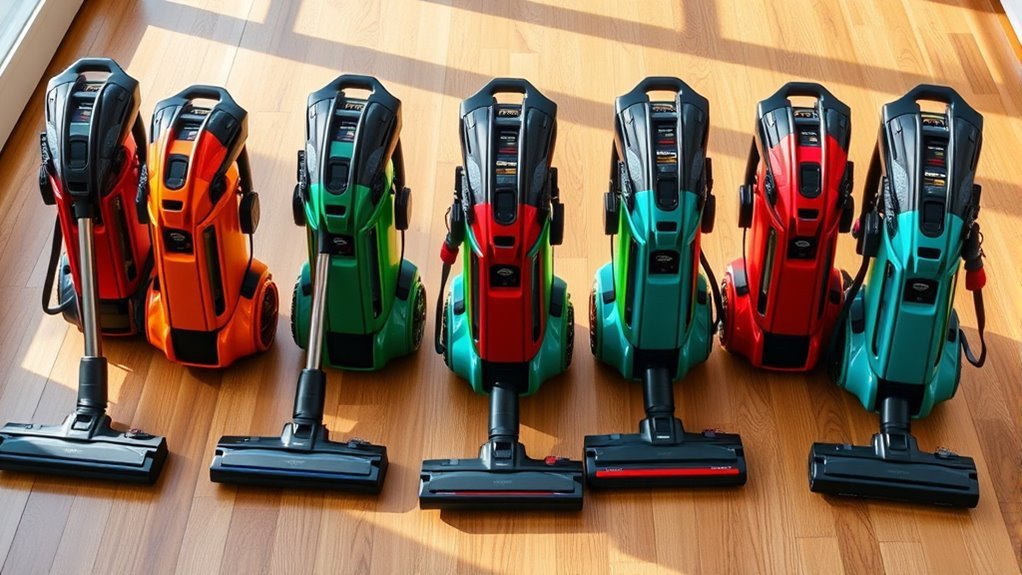 top battery backpack vacuums