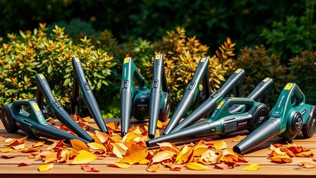 top battery leaf blowers