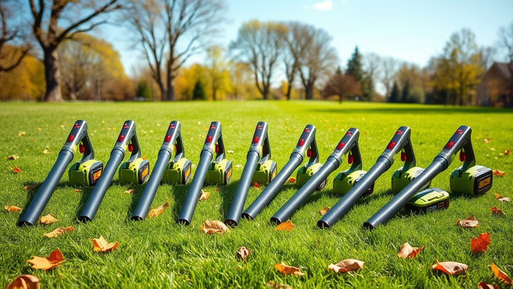 top battery leaf blowers