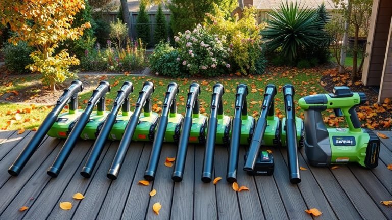 top battery leaf blowers