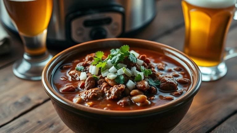 top beer chili recipes
