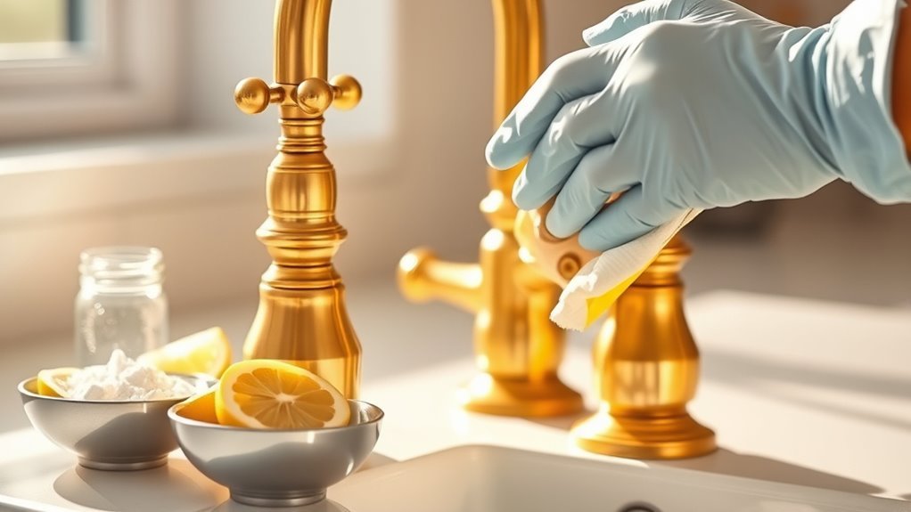 top brass faucet cleaning methods
