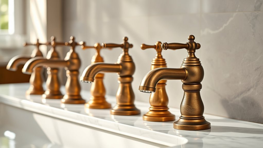 top bronze bathroom faucets