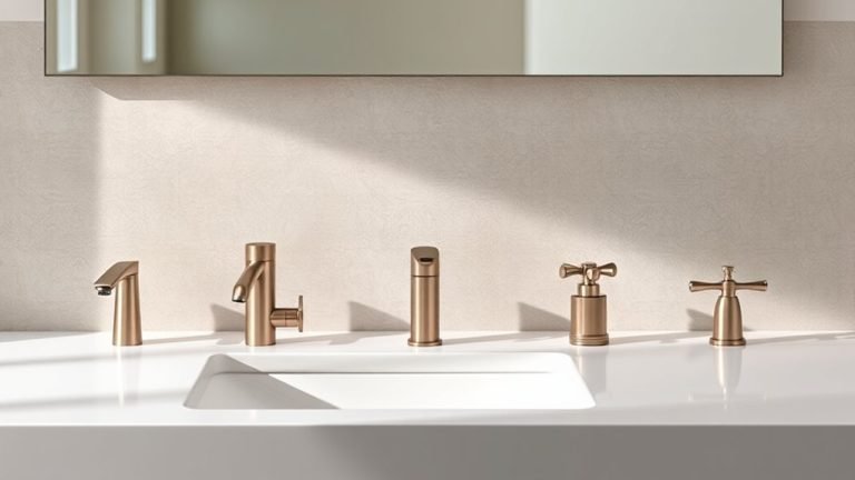 top brushed nickel faucets
