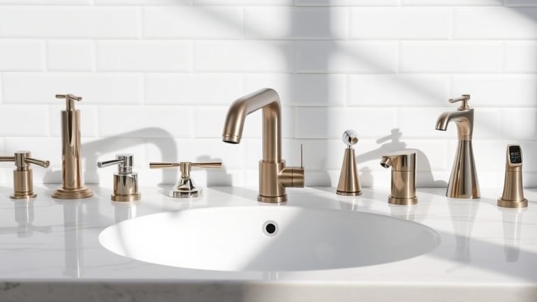 top brushed nickel faucets
