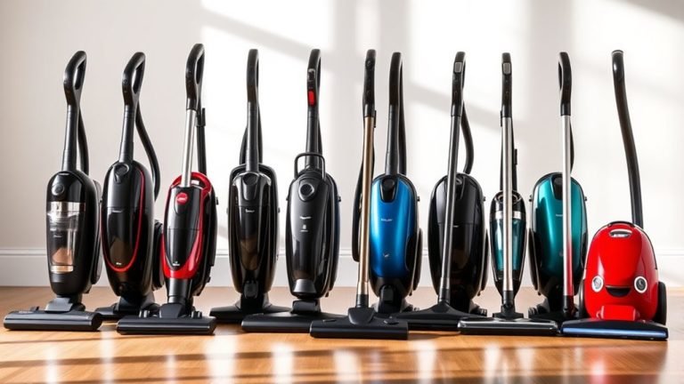 top canister vacuum picks