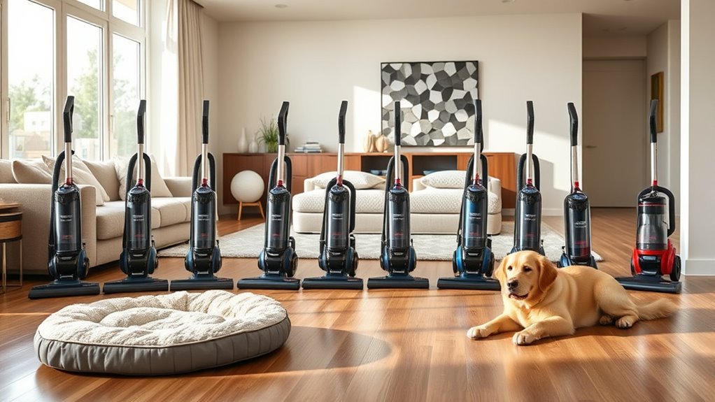 top canister vacuums for pets