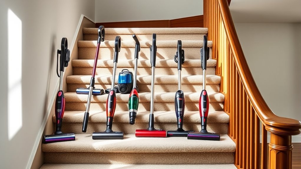top canister vacuums for stairs