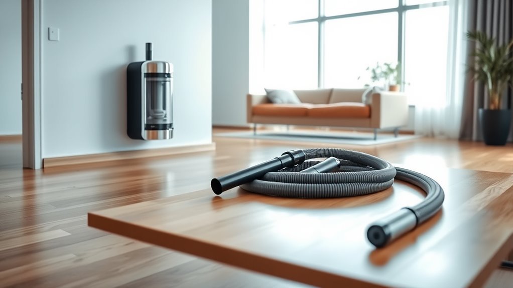 top central vacuum models