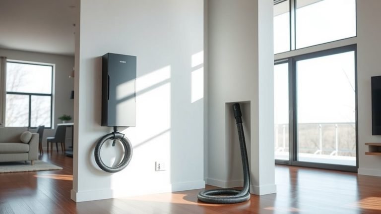 top central vacuum systems