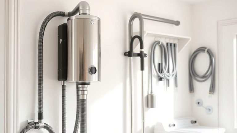 top central vacuum systems