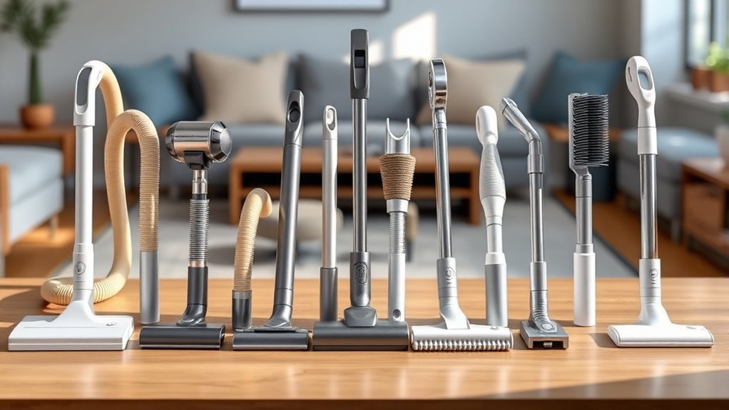 top central vacuum tools