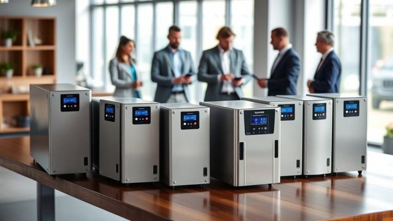 top central vacuum units