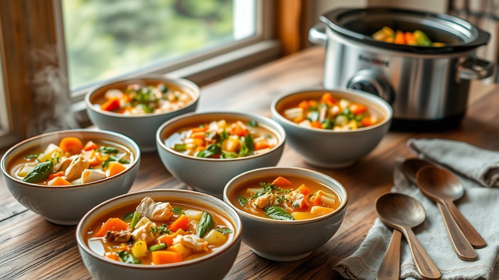 top chicken vegetable soups