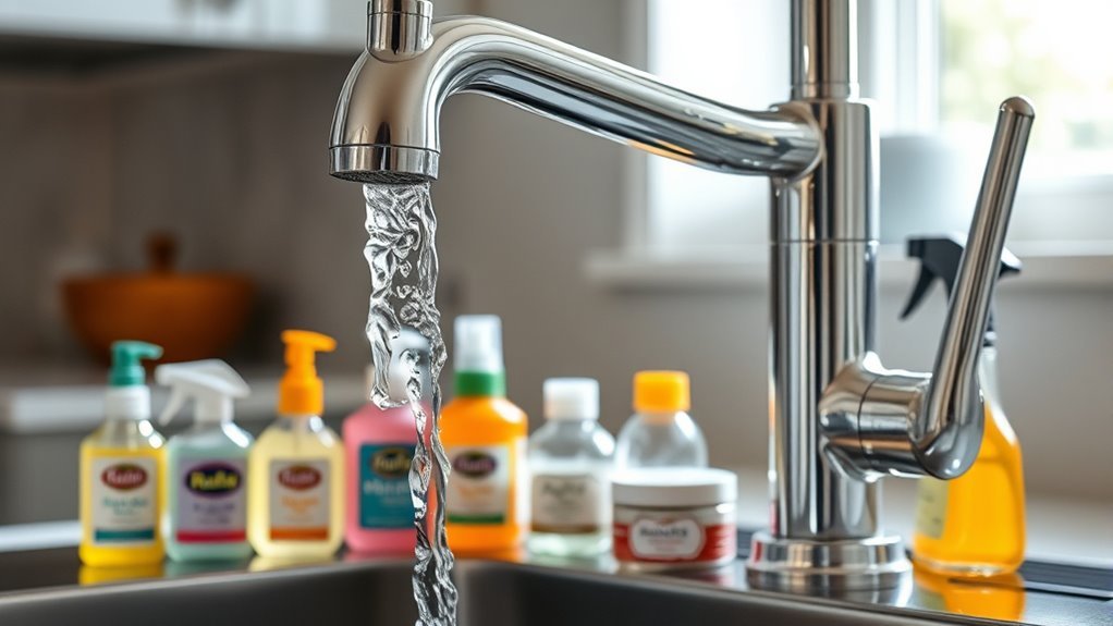 top chrome faucet cleaners