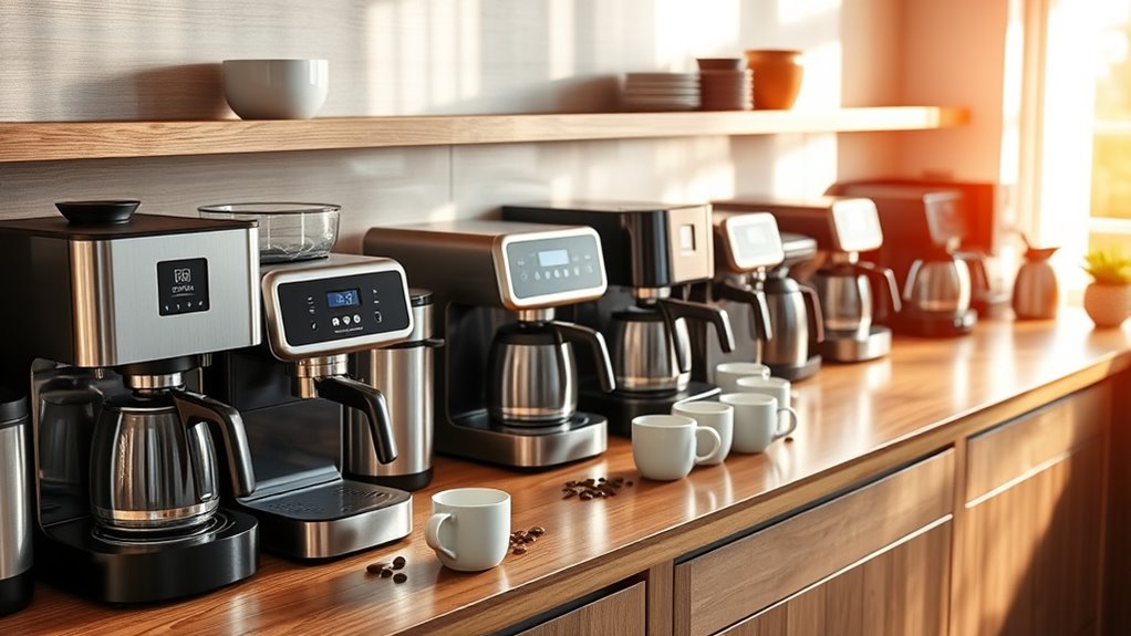 top coffee maker selections