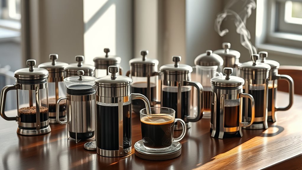 top coffee press selections