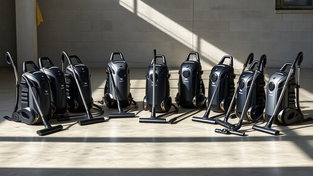top commercial backpack vacuums