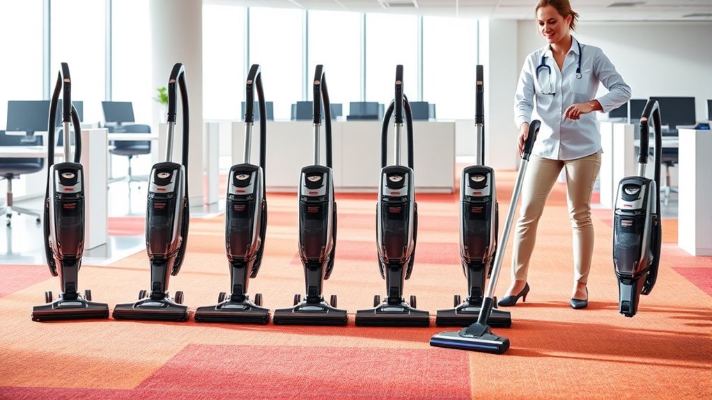 top commercial carpet vacuums