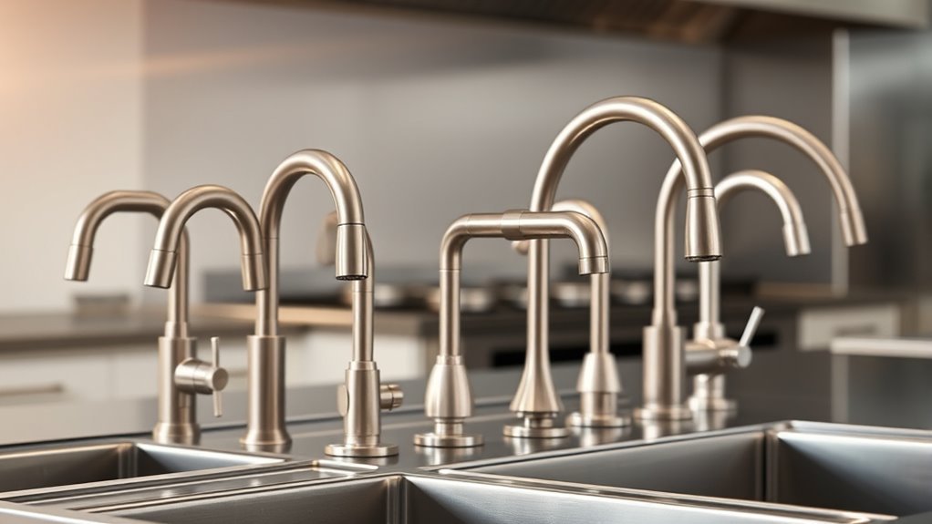 top commercial sink faucets