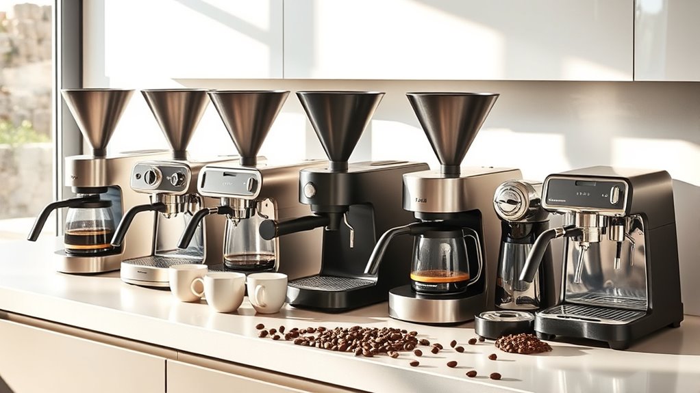 top cone filter coffee makers