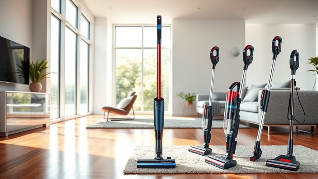 top corded stick vacuums