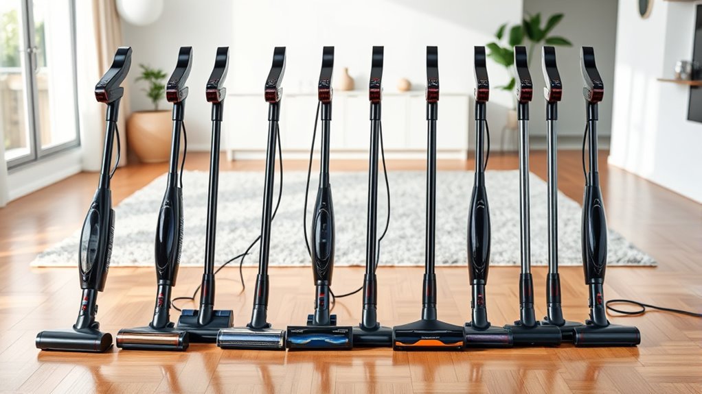 top corded stick vacuums