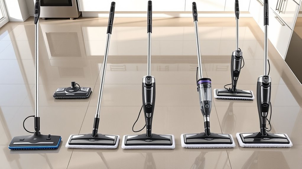 top corded vacuum mops