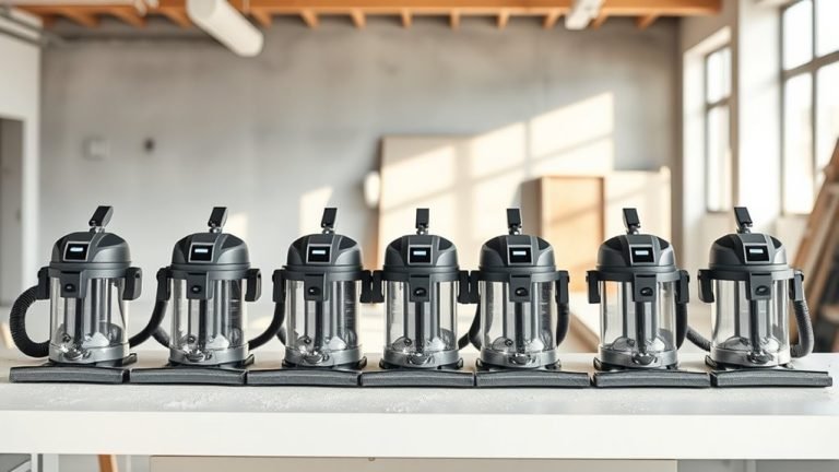 top drywall dust vacuums
