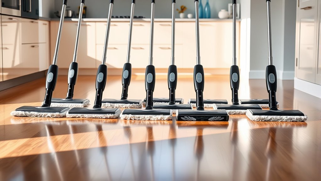top dual vacuum mops