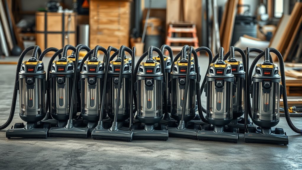 top dust collection vacuums