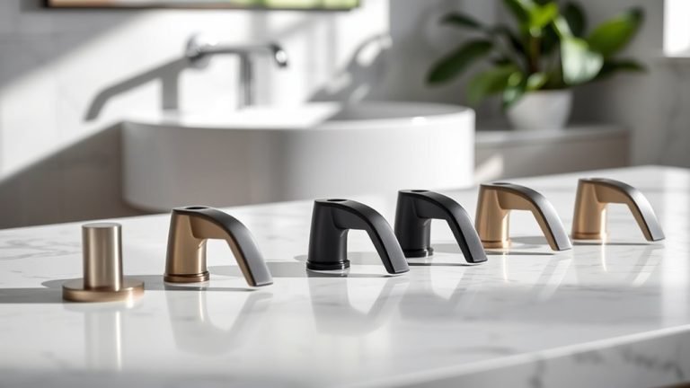 top faucet flange selections