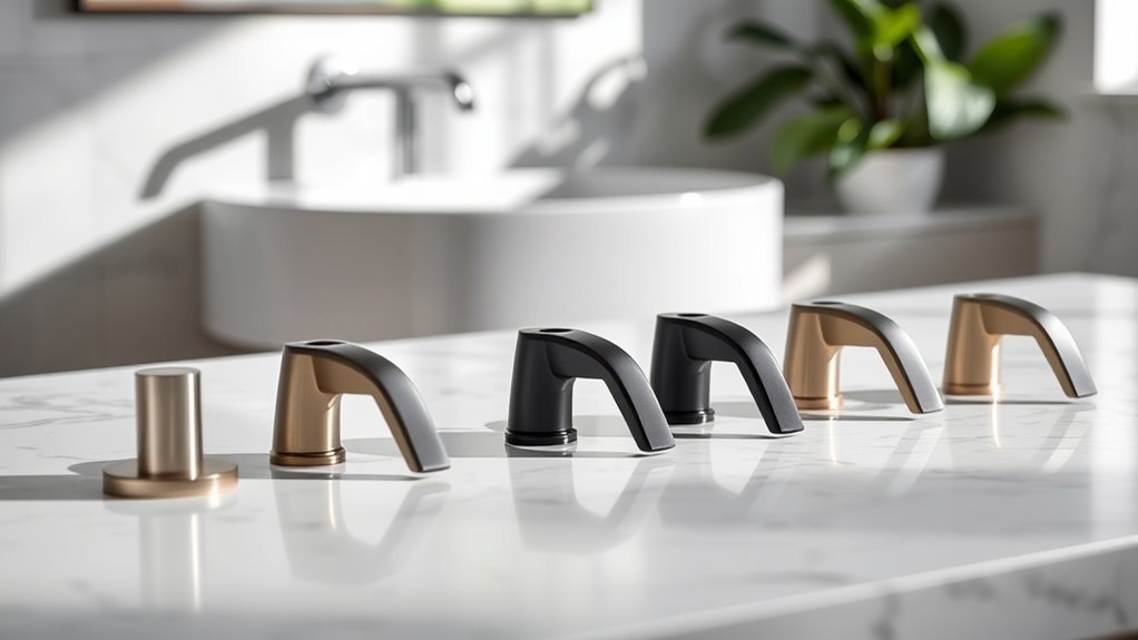 top faucet flange selections